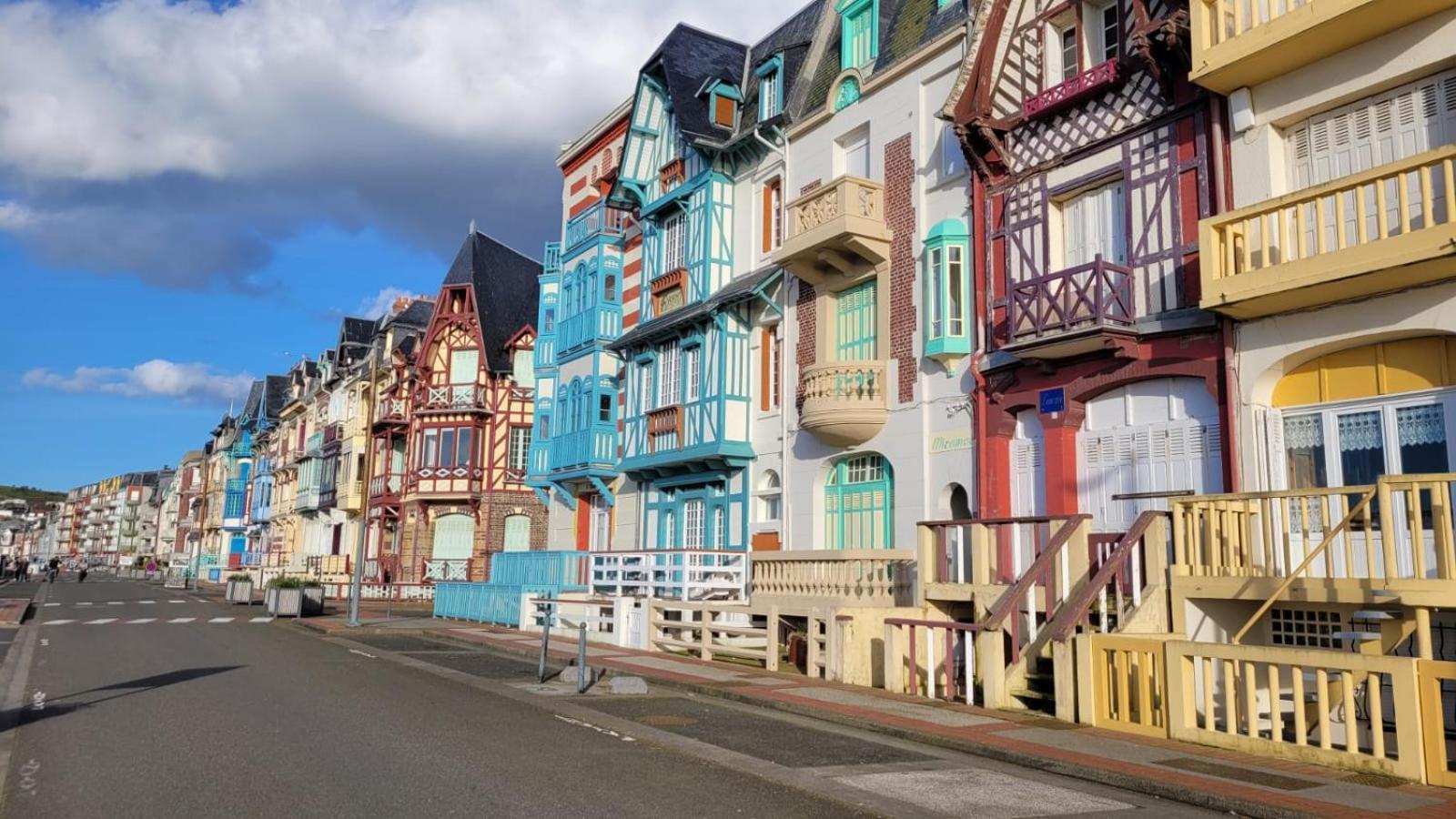 Charmant Appartement Avec Vue Face Mer Imprenable Mers-les-Bains Exteriör bild